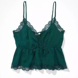 Green Lace Cami - American Eagle